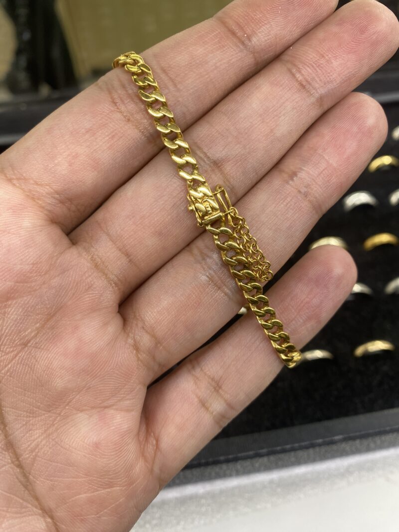 14K Yellow Gold 0.50ct Diamond Bracelet