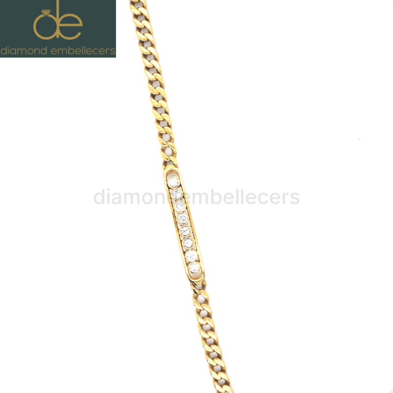 14K Yellow Gold 0.50ct Diamond Bracelet