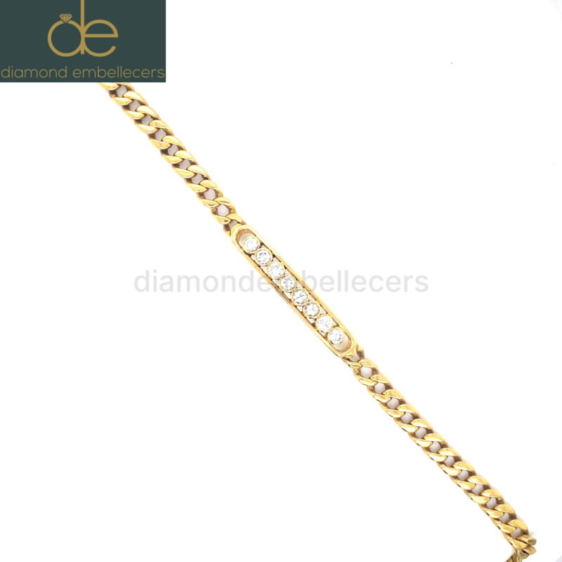 yellow-gold-diamond-bracelet