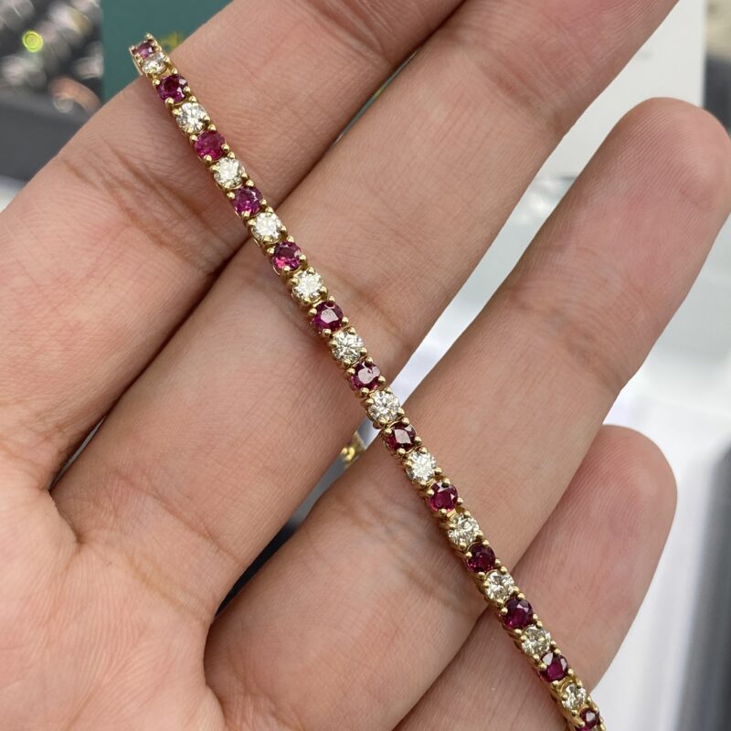 yellow-gold-ruby-diamond-bracelet