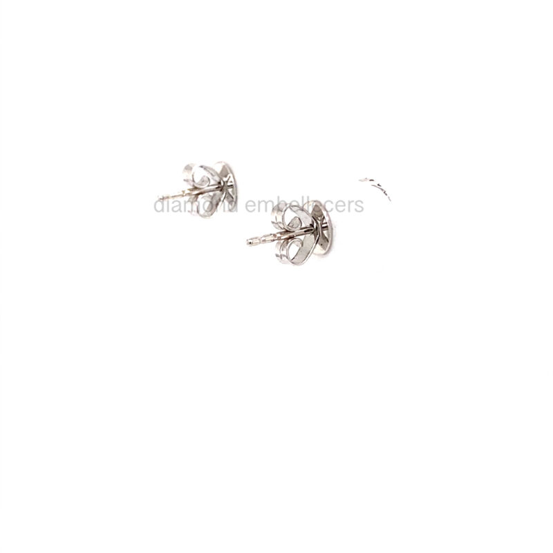 18K White Gold 0.44ct Diamond Stud Earring