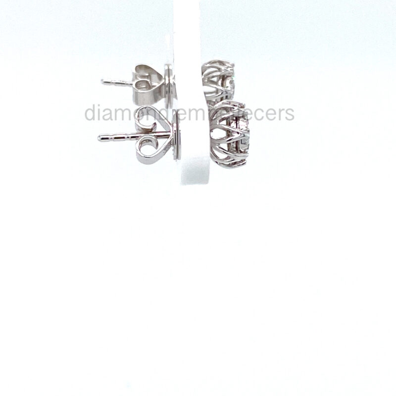 18K White Gold 0.34ct Diamond Stud Earring