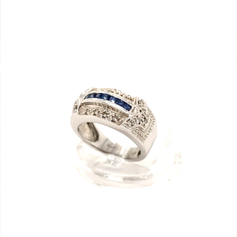 White Gold Natural Diamond Ring