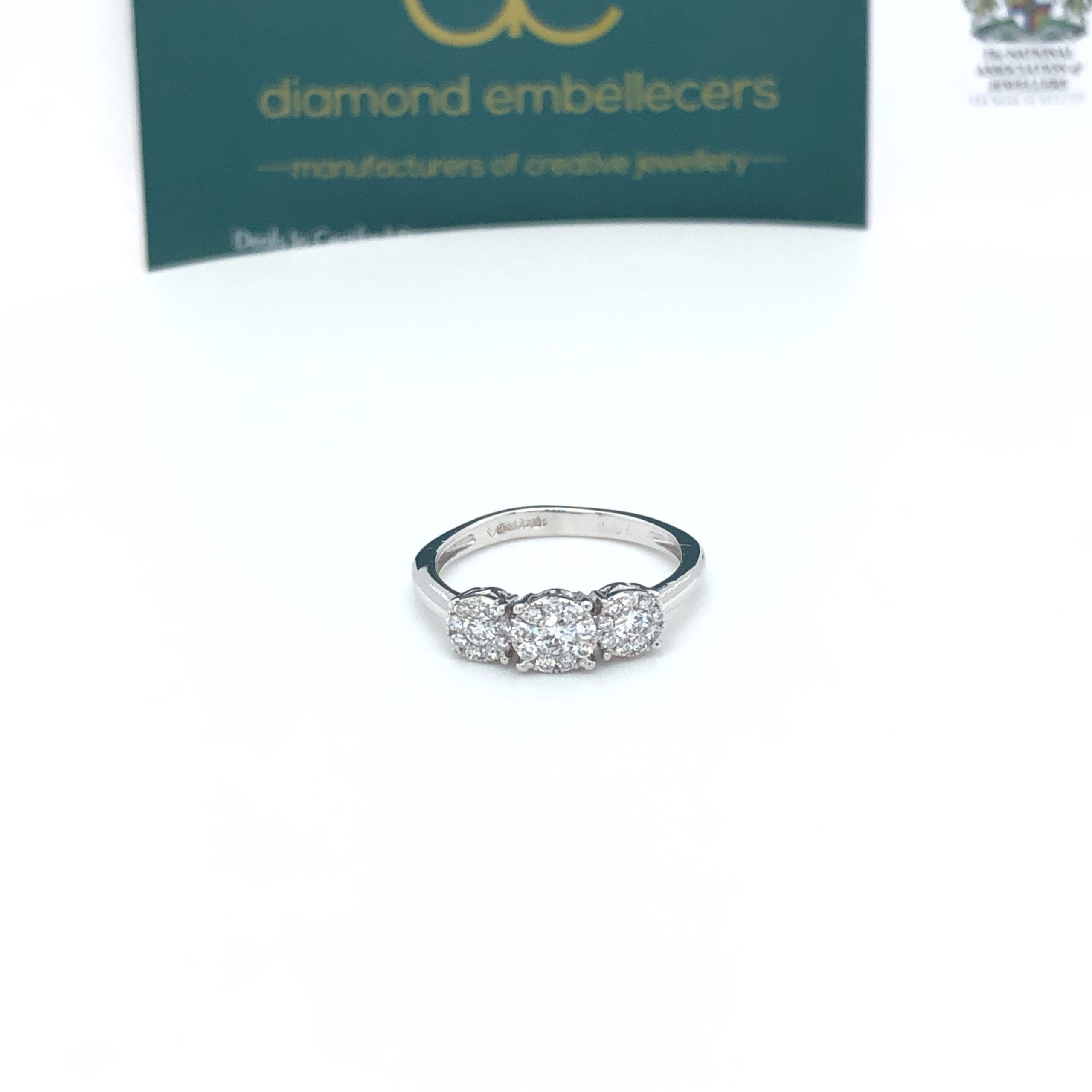 18K White Gold 0.23ct Natural Diamond Ring - Image 5