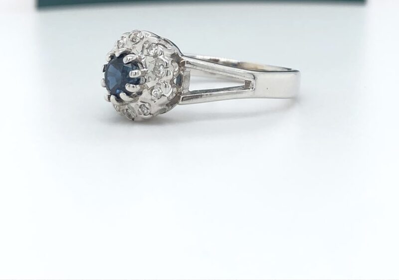 18K White Gold 0.40ct Natural Diamond Ring