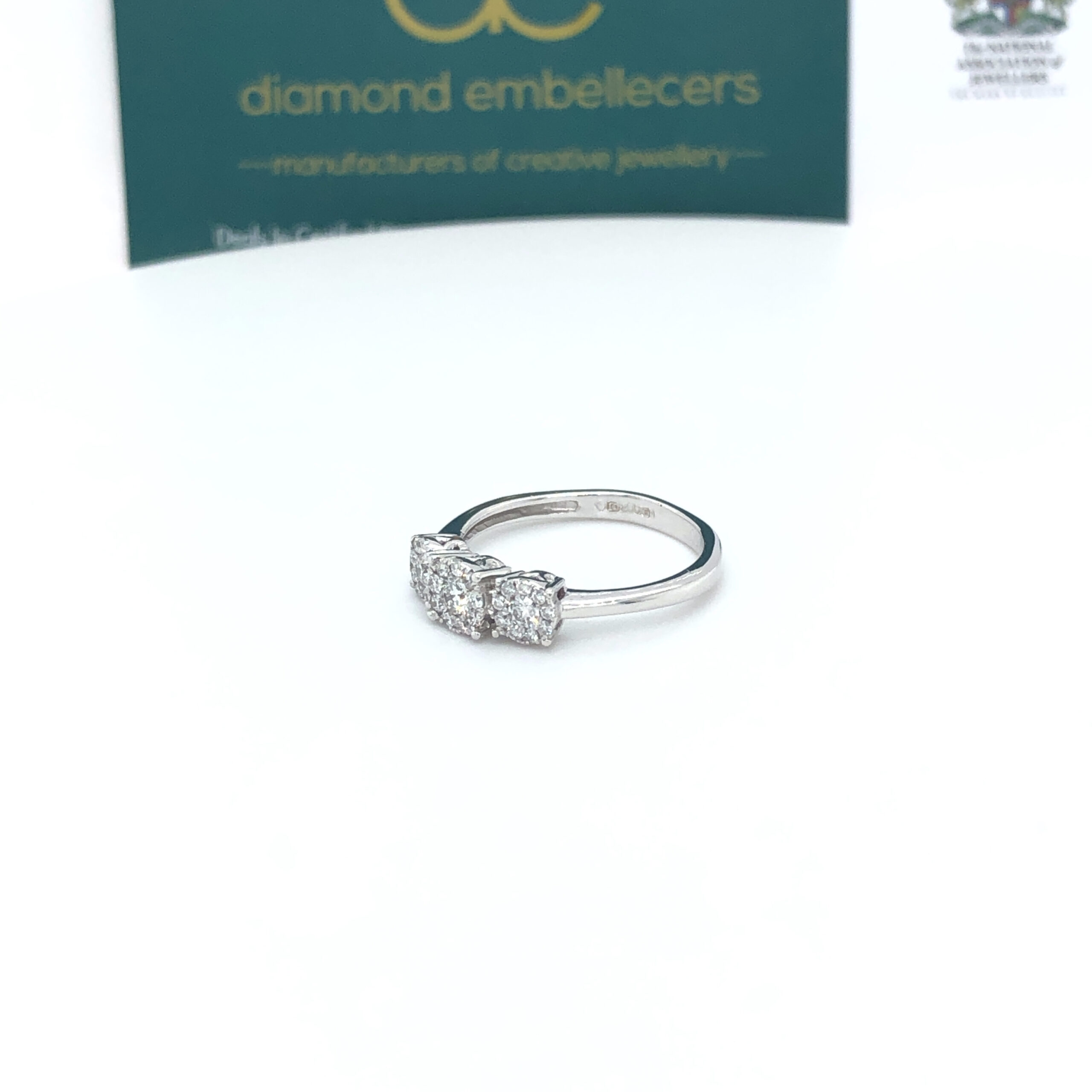 18K White Gold 0.23ct Natural Diamond Ring - Image 6