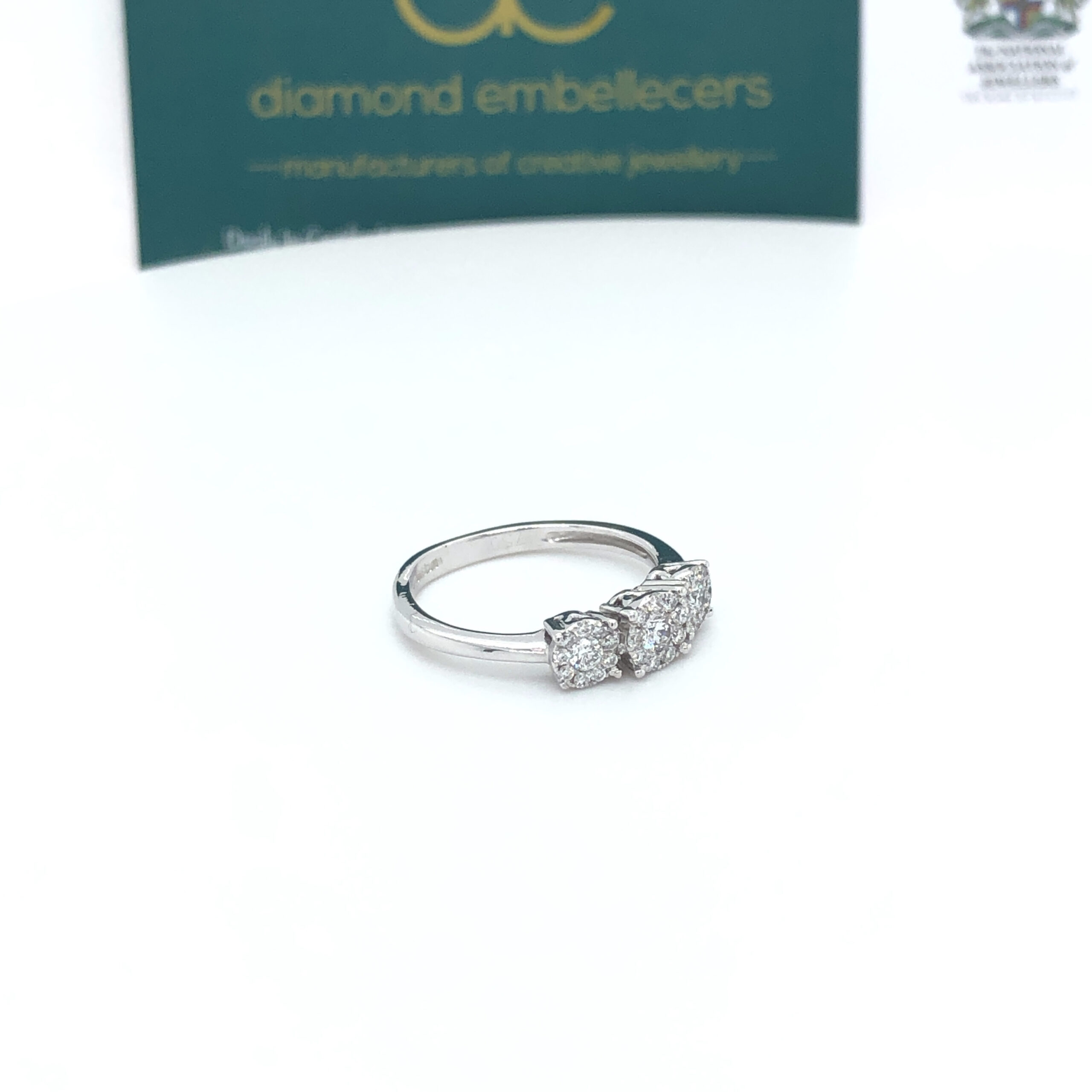 18K White Gold 0.23ct Natural Diamond Ring - Image 7
