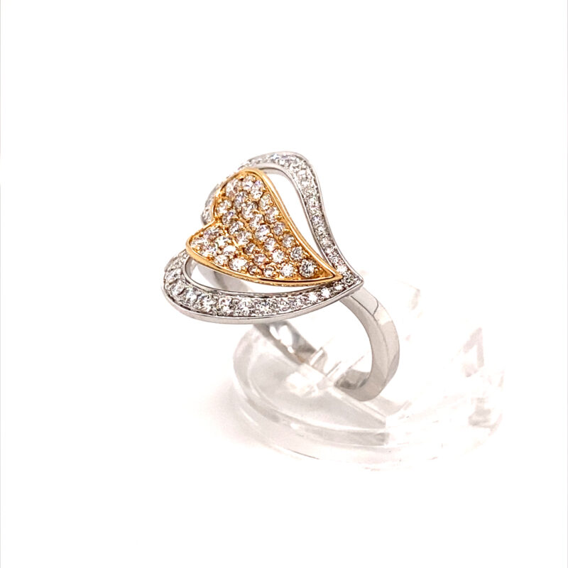 White-Rose-Gold-Diamond-Ring