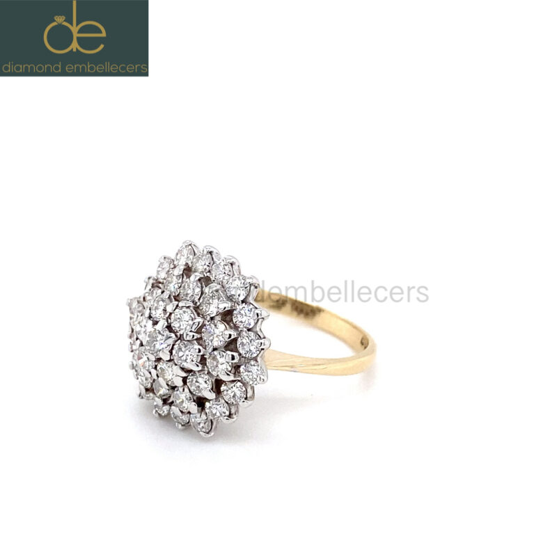 White/Yellow Gold 1.33ct Diamond Ring