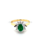 White-Yellow-Gold-Emerald-Ring