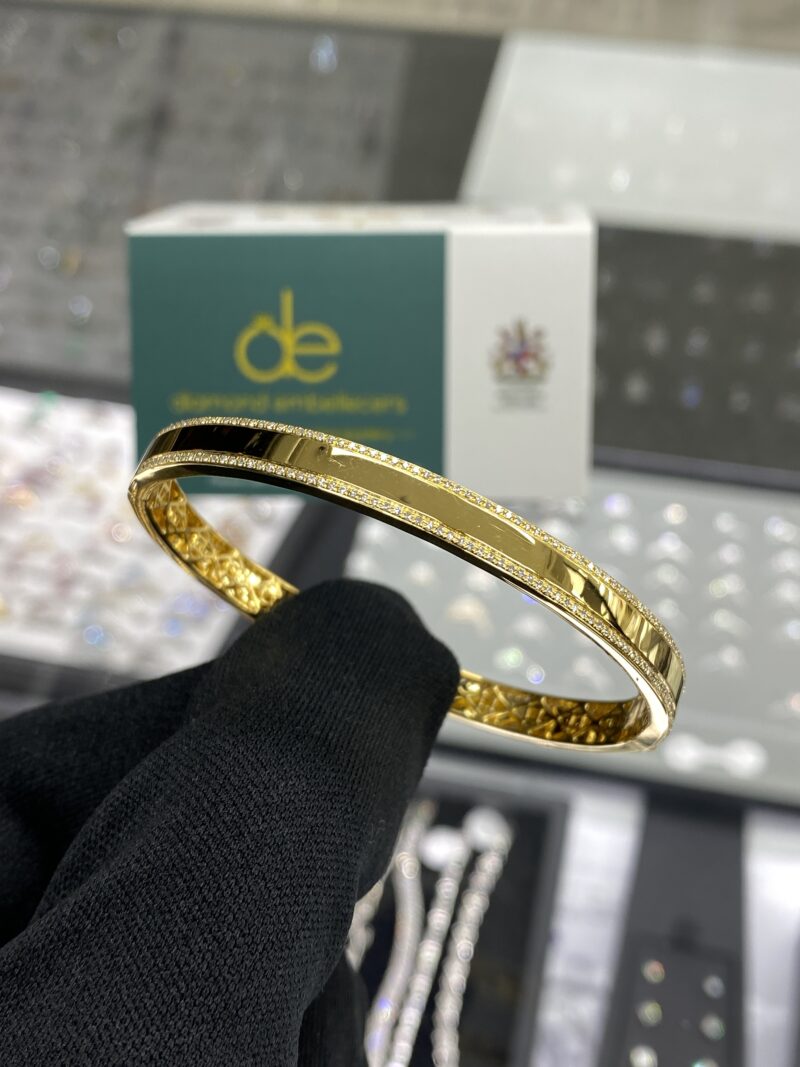 Yellow-Gold-Diamond-Bracelet