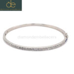 White-Gold-Diamond-Bracelet-Bangle