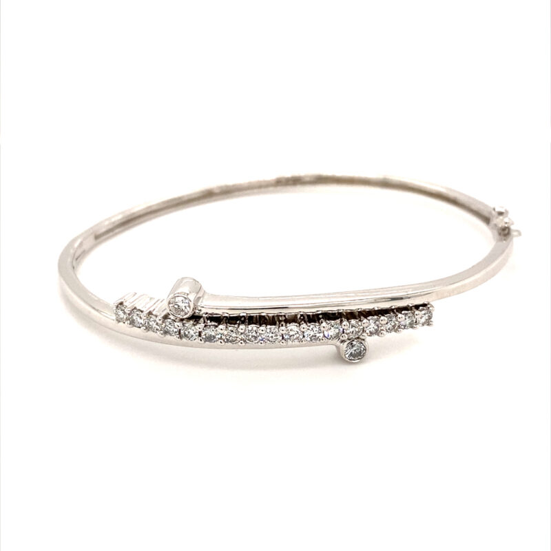 White-Gold-Diamond-Bracelet-Bangle