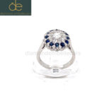 White-Gold-Sapphire-Diamond-Ring