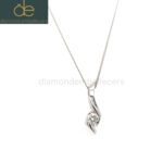 White-Gold-Solitaire-Diamond-Necklace-Pendant