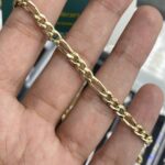 Yellow-Gold-Figaro-Bracelet