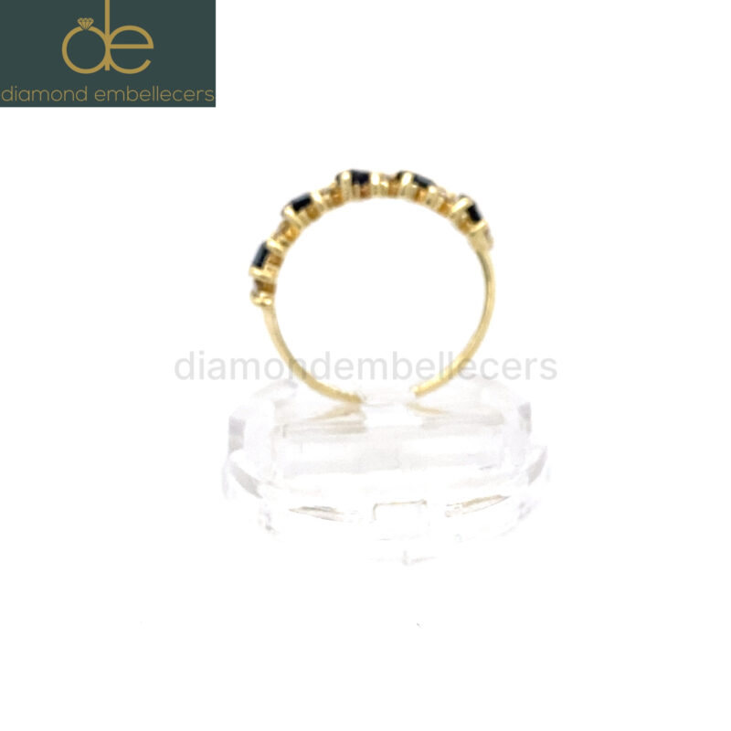 18K Yellow Gold Natural Diamond Ring