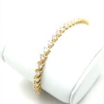 Yellow-Gold-Tennis-Bracelet