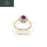 Yellow-Gold-Ruby-Halo-Diamond-Ring