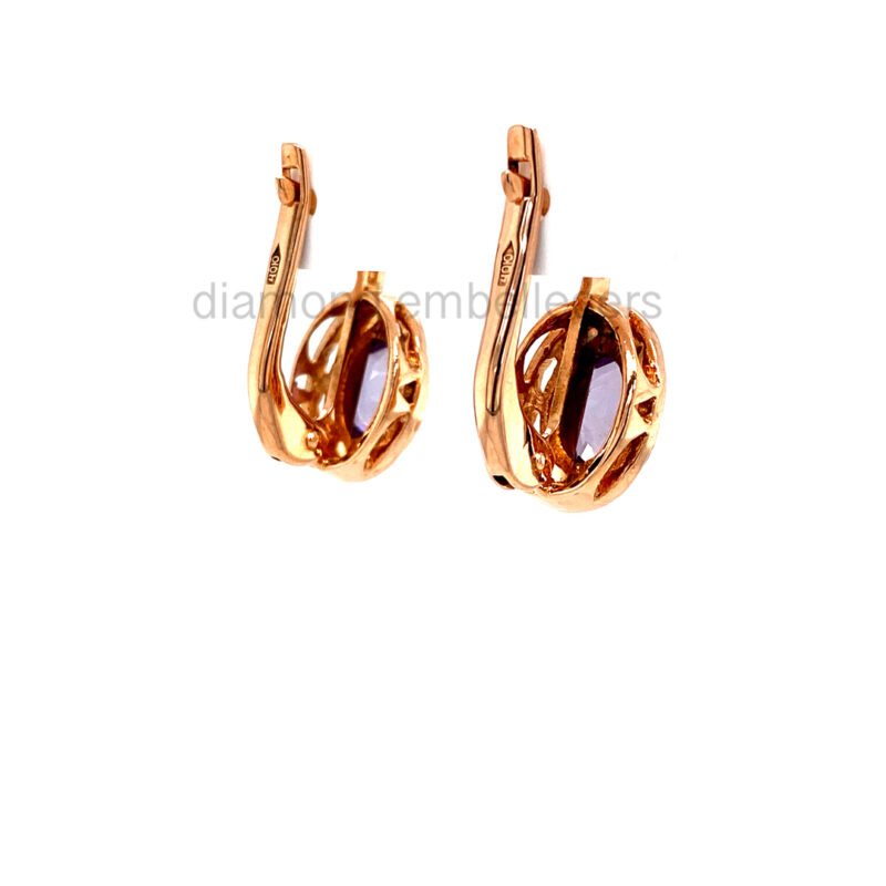 583 Mark Diamond Drop Earring