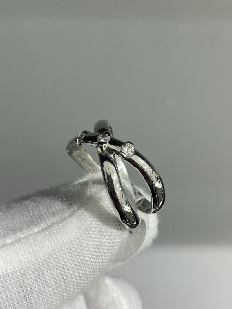 Platinum Natural Diamond Ring