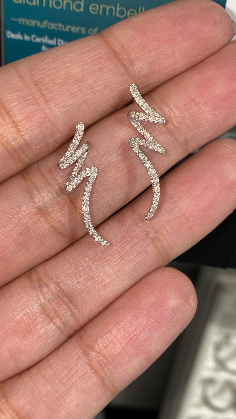 White-Gold-Diamond-Drop-Earrings