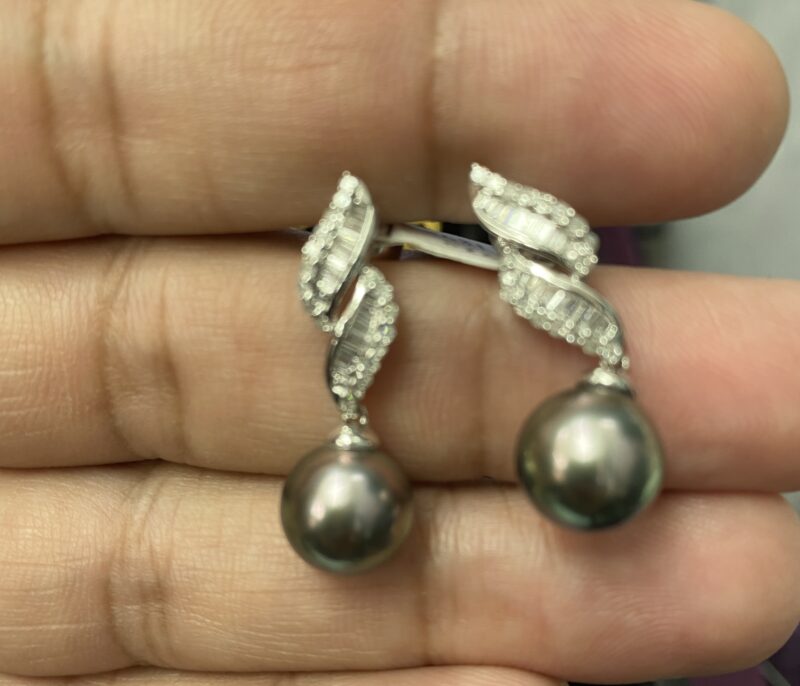 White-Gold-Diamond-Drop-Earrings