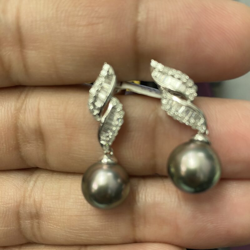 White-Gold-Diamond-Drop-Earrings