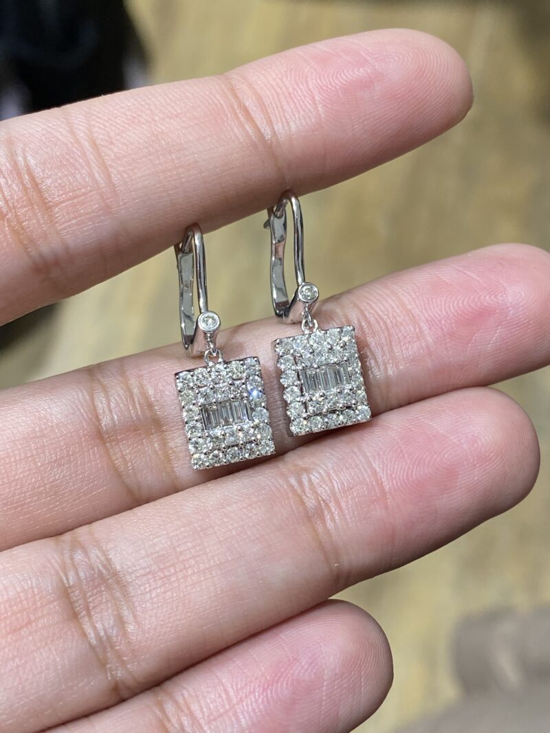 White-Gold-Diamond-Drop-Earrings