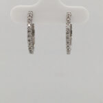 White-Gold-Diamond-Hoop-Earrings