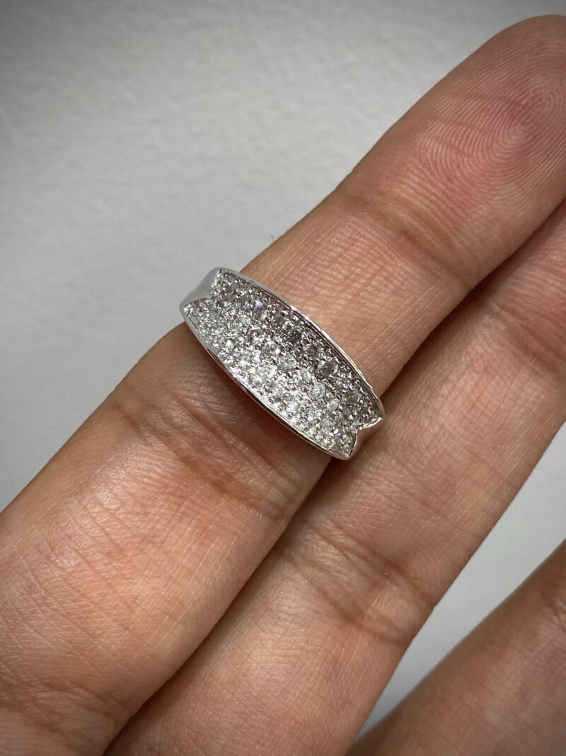 White Gold Natural Diamond Ring