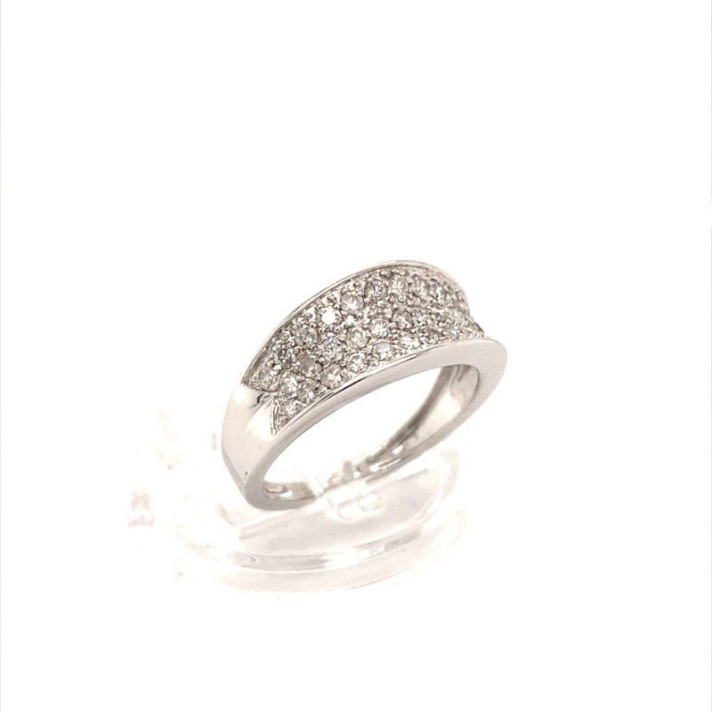 White Gold Natural Diamond Ring