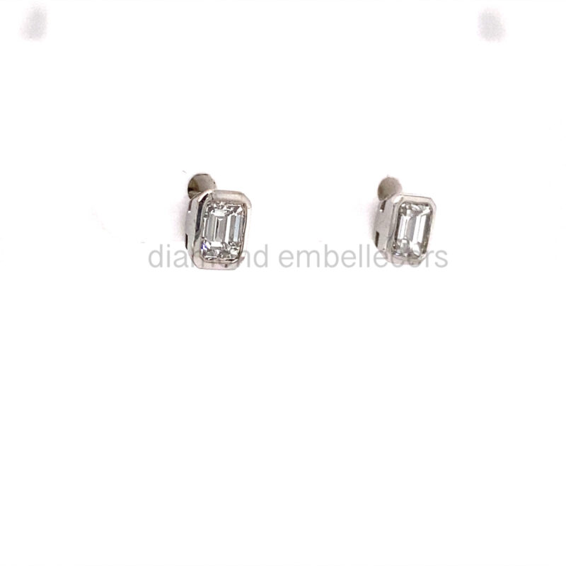 White Gold 0.60ct Diamond Stud Earring