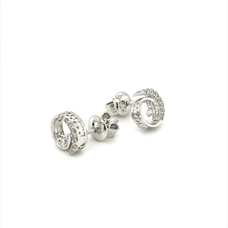 White-Gold-Diamond-Stud-Earrings