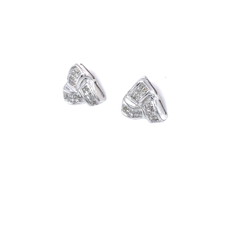 White Gold 0.36ct Diamond Stud Earrings