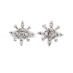 White-Gold-Diamond-Stud-Earrings