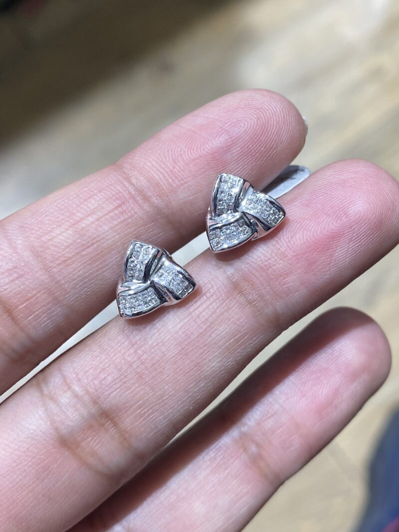 White Gold 0.36ct Diamond Stud Earrings