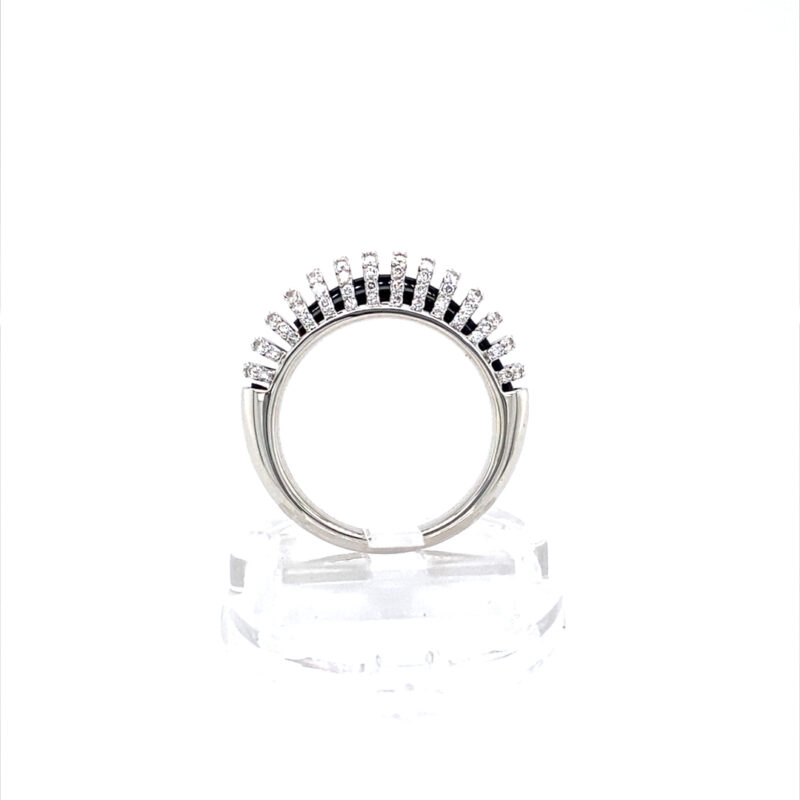 18K White Gold 0.69ct Natural Diamond Ring