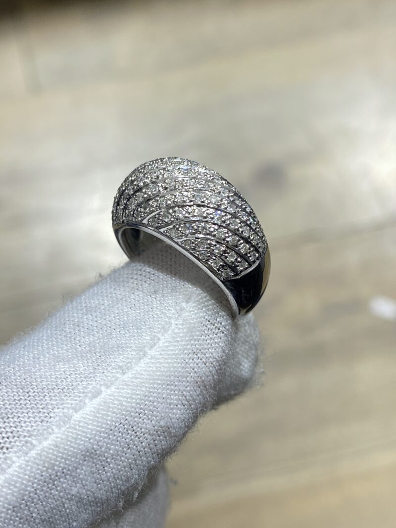 White Gold 0.53ct Natural Diamond Ring