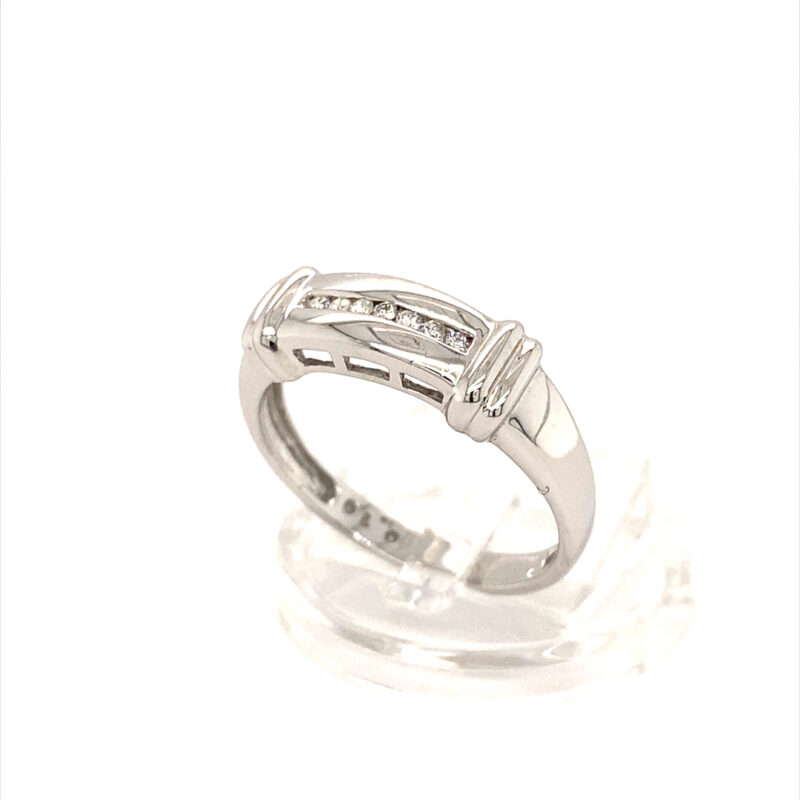 White Gold Natural Diamond Ring