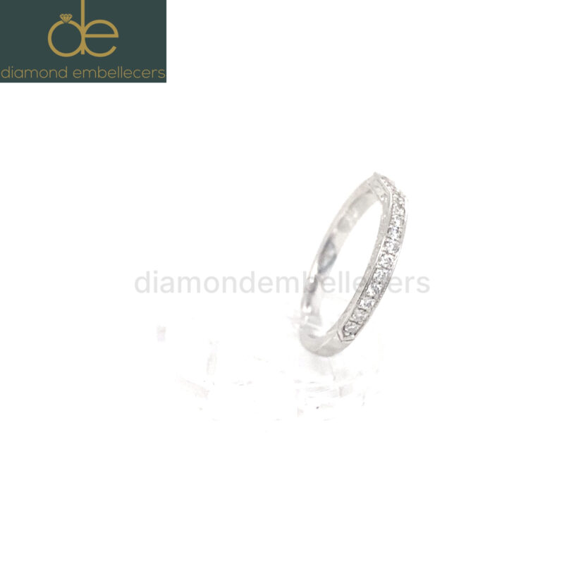 White Gold 0.33ct Natural Diamond Ring