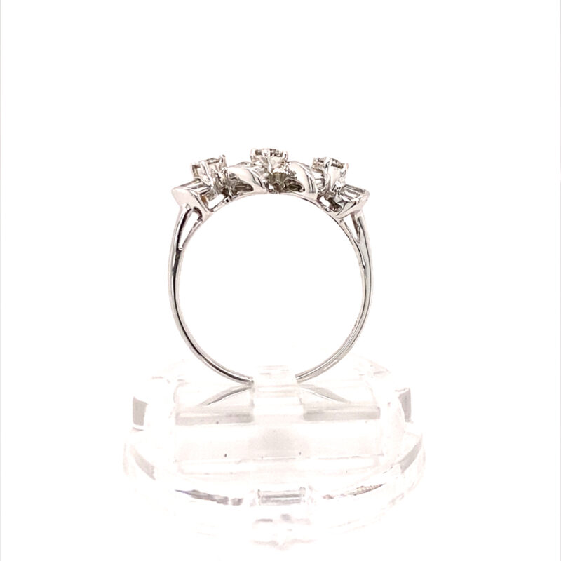 White Gold Natural Diamond Ring