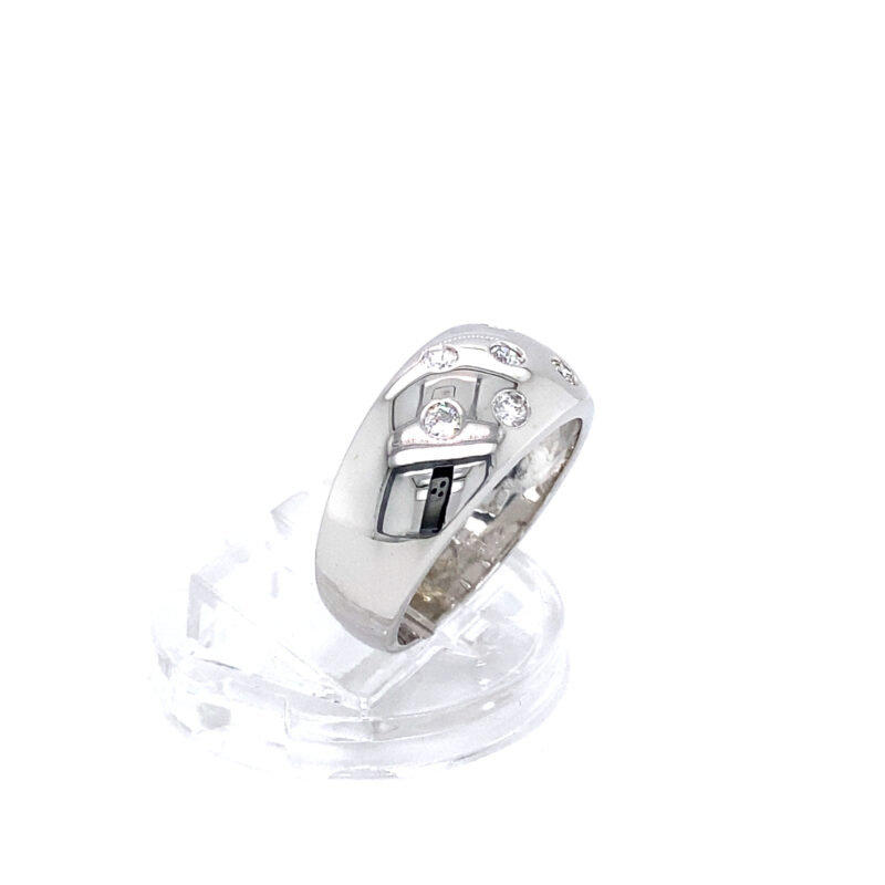 White Gold Natural Diamond Ring