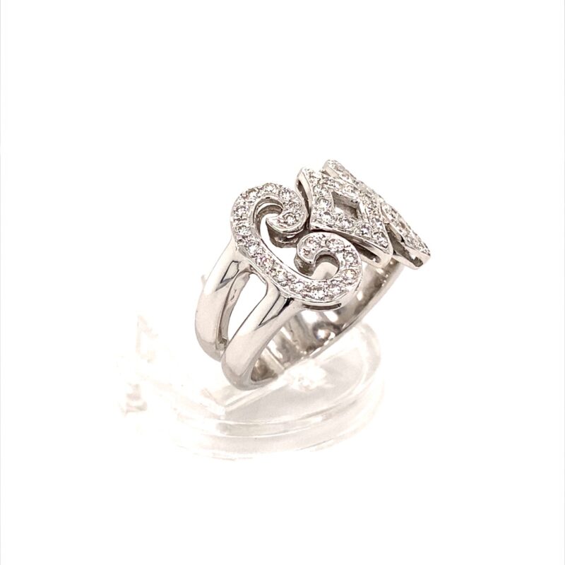 White Gold Natural Diamond Ring