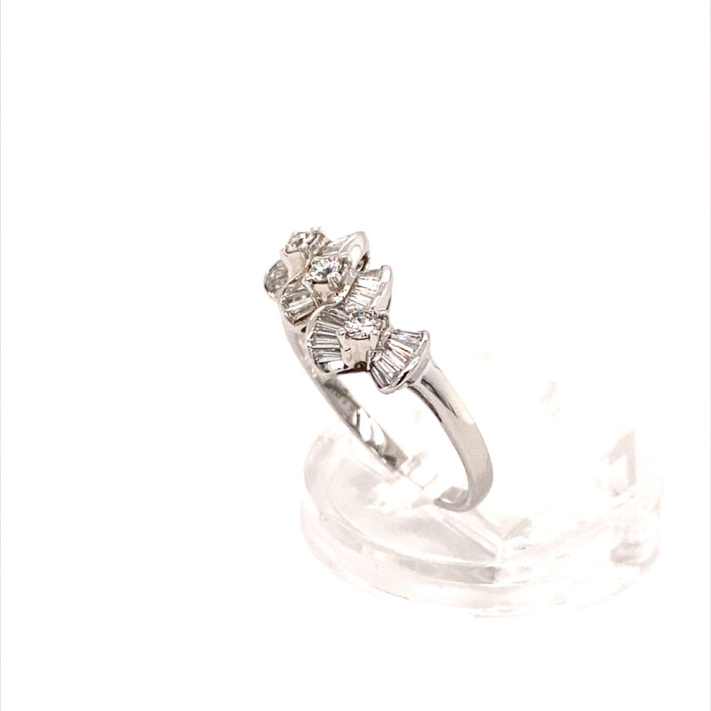 White Gold Natural Diamond Ring