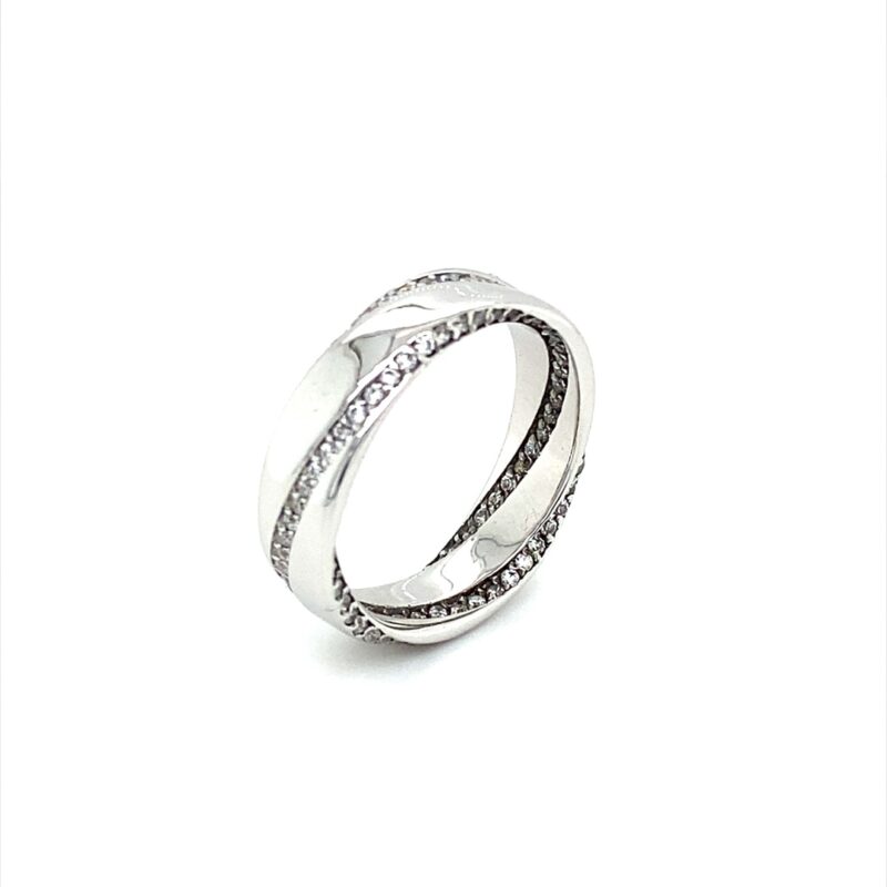 White Gold Natural Diamond Ring