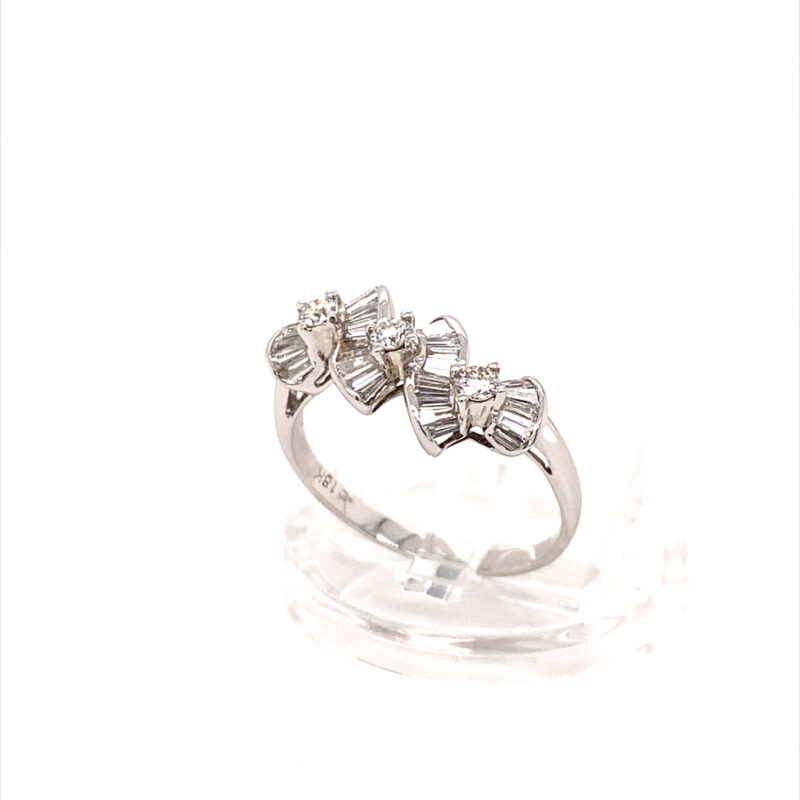 White Gold Natural Diamond Ring