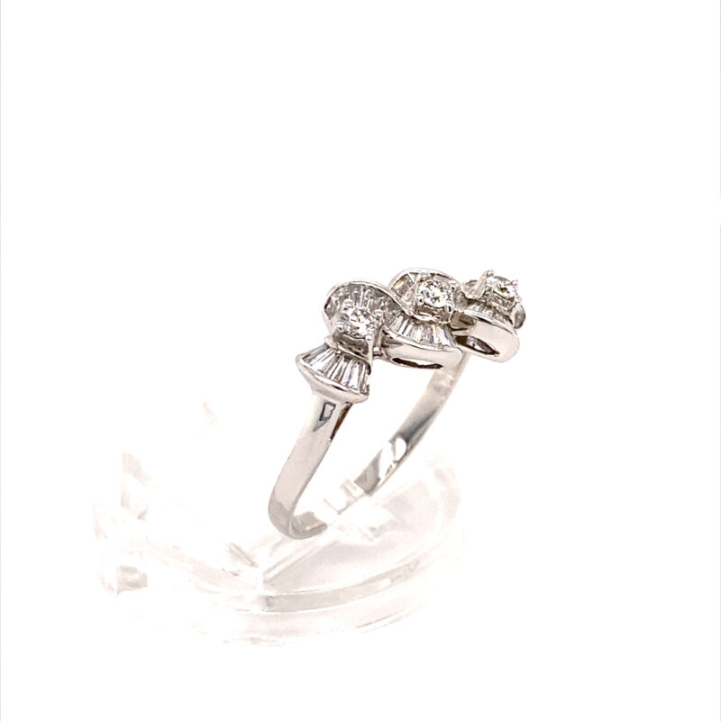 White Gold Natural Diamond Ring