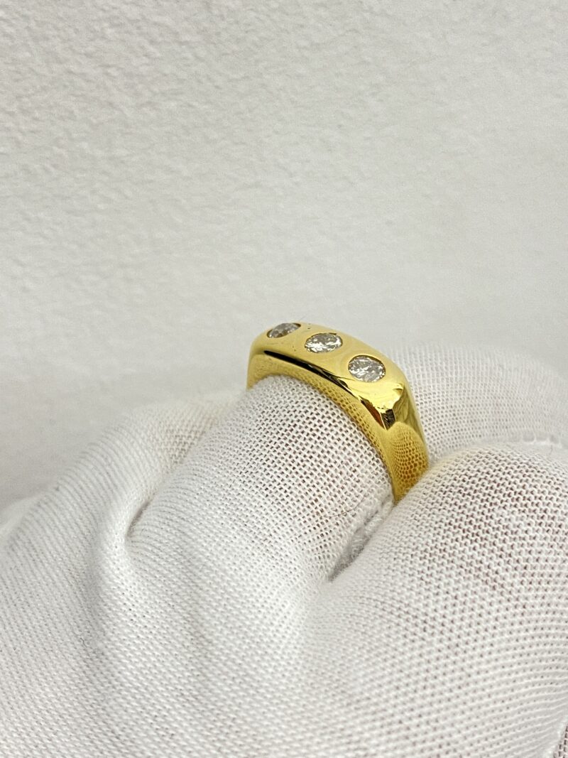 Yellow Gold 0.75ct Natural Diamond Ring