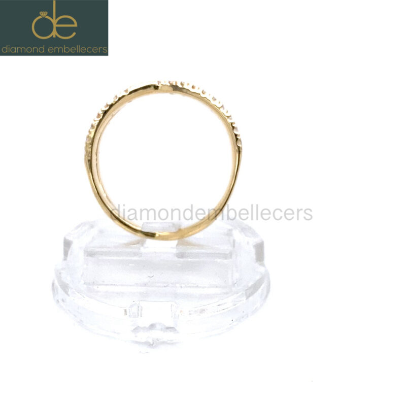 18K Yellow Gold 0.49ct Natural Diamond Ring